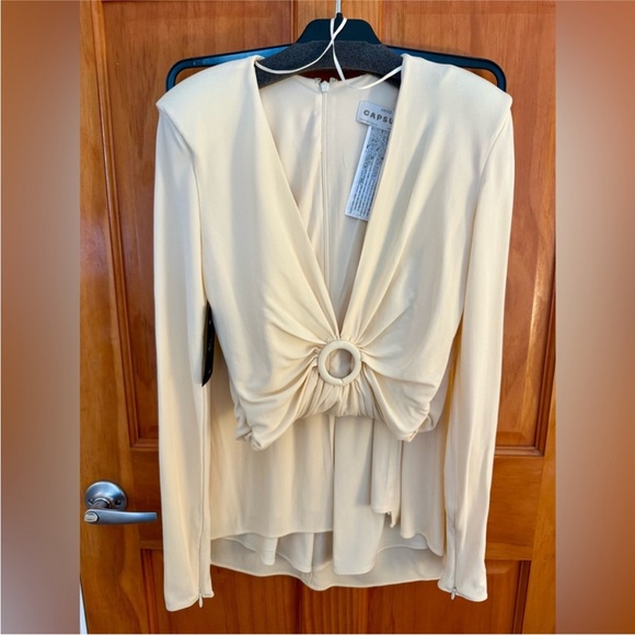 New Mango Carla Time Capsule Hoop Dress Gown with Gathered Opening, NWT - Picture 10 of 10